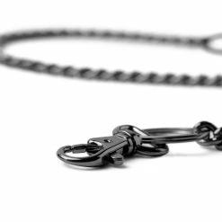 Collin Rowe Gunmetal Wallet Chain -MEN WALLETS store LL Larson wallet and chains 4 3 copy scaled