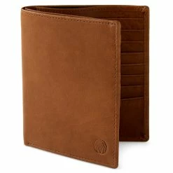 Lucleon 13 Slot Tan RFID Leather Wallet