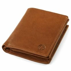 Lucleon Vintage Tan RFID Leather Wallet -MEN WALLETS store Pawas wallet 2 6 copy