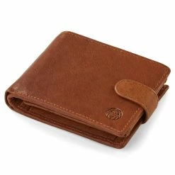 Lucleon Tan Ergonomic Leather Wallet -MEN WALLETS store Pawas wallet 5 6 copy scaled