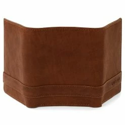 Lucleon Trifold Tan RFID Leather Wallet -MEN WALLETS store Pawas wallet 8 2 copy scaled