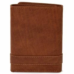 Lucleon Trifold Tan RFID Leather Wallet -MEN WALLETS store Pawas wallet 8 5 copy scaled