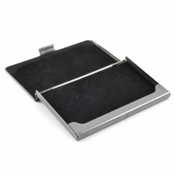MEN WALLETS store -MEN WALLETS store black steel cardholder ca3bl 2 1