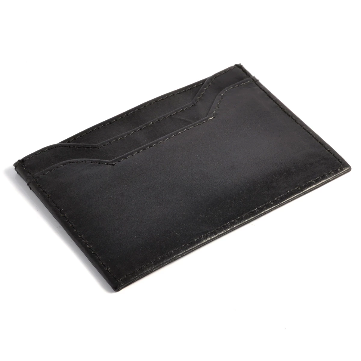 Lucleon Black Leather Card Holder With RFID Blocker 4 Lucleon Black Leather Card Holder With RFID Blocker - Image 4