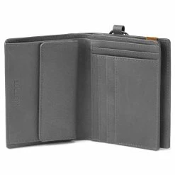 Lucleon Lincoln | Grey Leather RFID-Blocking Wallet with Keyring 9 Lucleon Lincoln | Grey Leather RFID-Blocking Wallet with Keyring -MEN WALLETS store greylonnie3 scaled