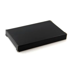 Fort Tempus Black Leather & Stainless Steel Card Holder -MEN WALLETS store kreditkortholder gave aeske 39