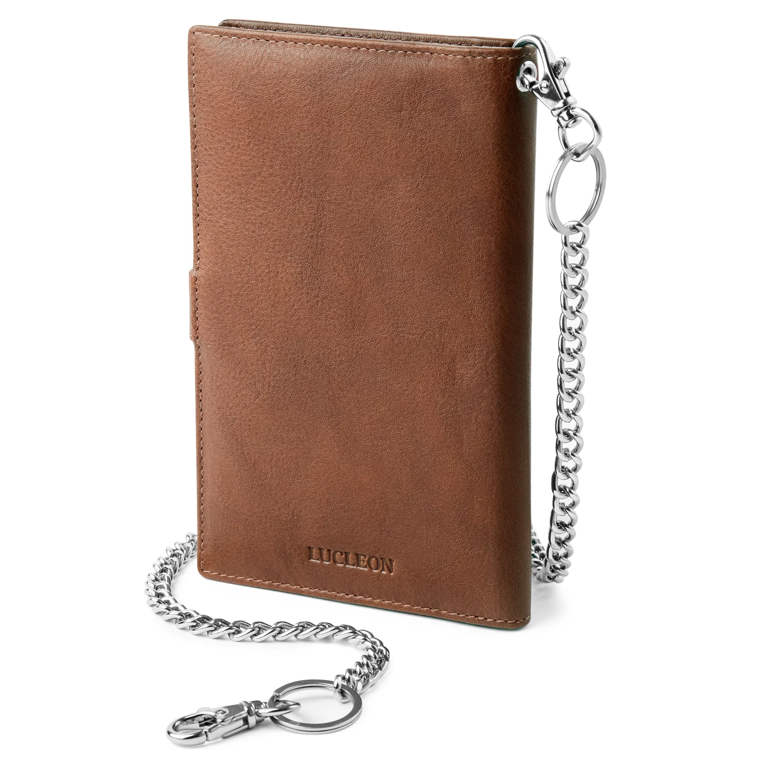 Lucleon Larry | Tan Leather RFID Wallet 1 Lucleon Larry | Tan Leather RFID Wallet
