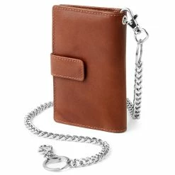 Lucleon Larry | Tan Leather RFID Wallet