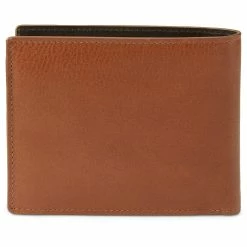 Lucleon Lincoln | Tan & Dark-Brown Leather RFID-Blocking Wallet -MEN WALLETS store lindtan3 1 scaled