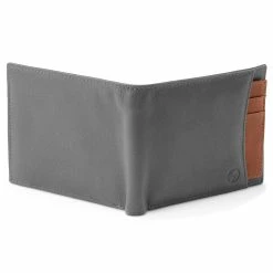 Lucleon Lincoln Grey & Tan Leather RFID-Blocking Wallet & Card Holder 11 Lucleon Lincoln Grey & Tan Leather RFID-Blocking Wallet & Card Holder -MEN WALLETS store lingrey5 1 scaled