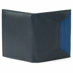 Lucleon Lincoln | Black & Blue Leather RFID-Blocking Card Holder 10 Lucleon Lincoln | Black & Blue Leather RFID-Blocking Card Holder -MEN WALLETS store lorenblk5 scaled