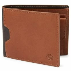 Lucleon Lincoln | Tan Leather RFID-Blocking Wallet