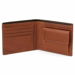 Lucleon Lincoln | Tan Leather RFID-Blocking Wallet -MEN WALLETS store luktan4 scaled