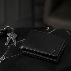 Lucleon California | Slim Black Leather Wallet -MEN WALLETS store rst megashoot wall 1 10546 scaled