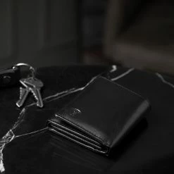 Lucleon California | Black Wrap Leather Wallet -MEN WALLETS store rst megashoot wall 1 10551 scaled