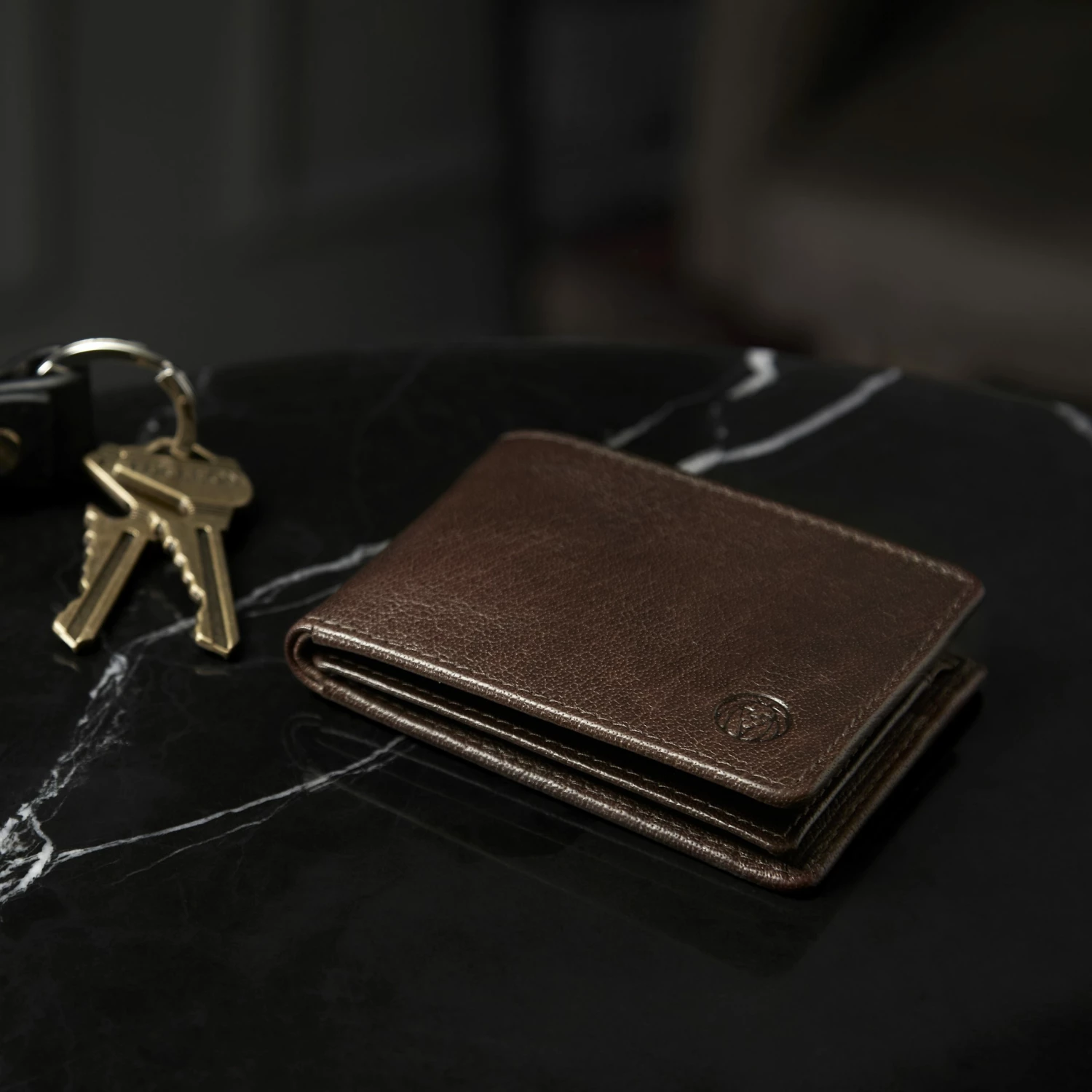 Lucleon California | Small Brown Leather Wallet 3 Lucleon California | Small Brown Leather Wallet - Image 3