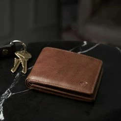 Lucleon California | Slim Tan Leather Wallet -MEN WALLETS store rst megashoot wall 1 10571 scaled