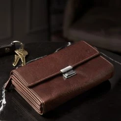 Lucleon Montreal | Classic Accordion Tan Leather Wallet -MEN WALLETS store rst megashoot wall 1 119748 1 scaled