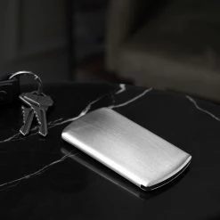 Fort Tempus Slotted Stainless Steel Credit Card Holder 11 Fort Tempus Slotted Stainless Steel Credit Card Holder -MEN WALLETS store rst megashoot wall 1 3362