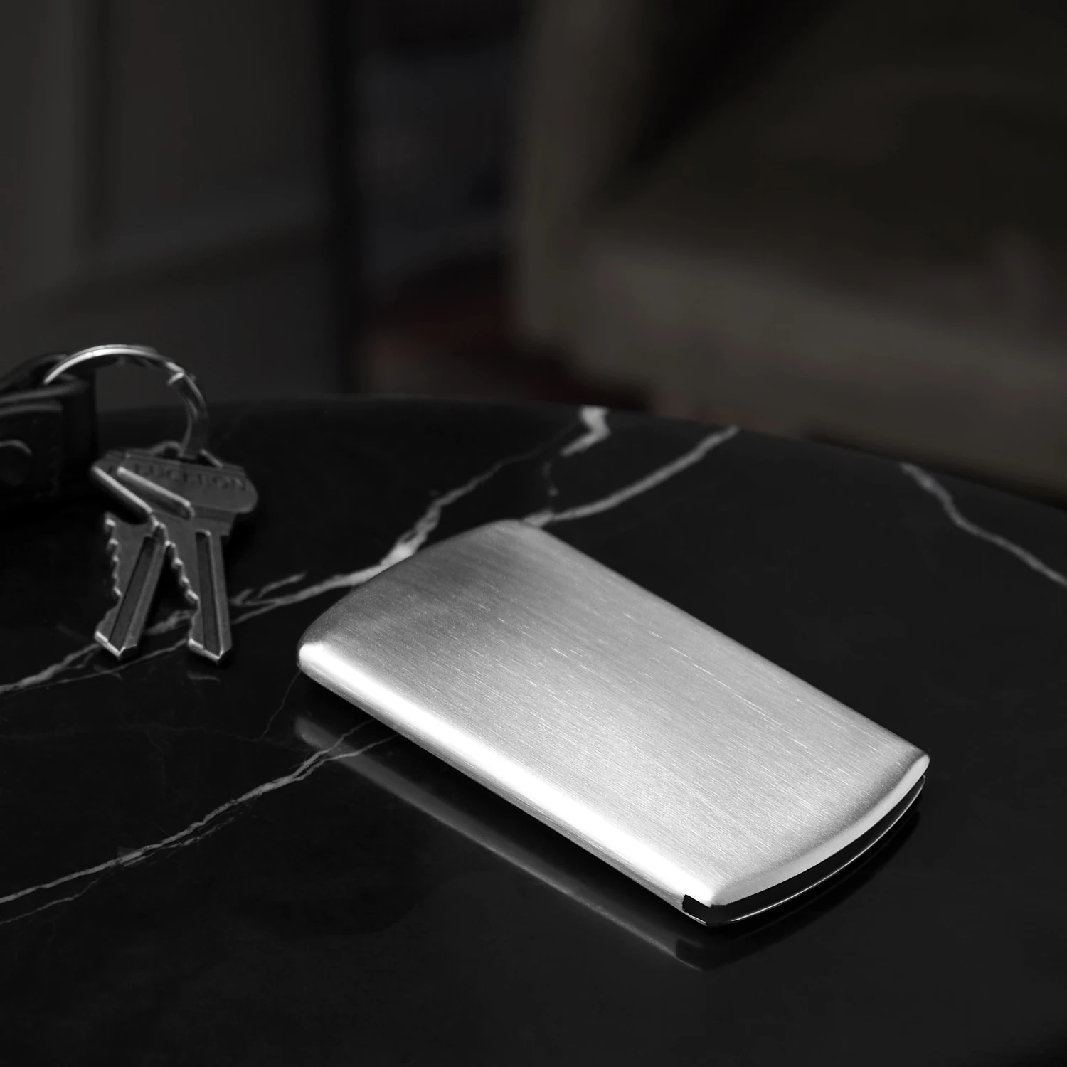 Fort Tempus Slotted Stainless Steel Credit Card Holder 6 Fort Tempus Slotted Stainless Steel Credit Card Holder - Image 6