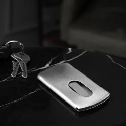 Fort Tempus Slotted Stainless Steel Credit Card Holder 9 Fort Tempus Slotted Stainless Steel Credit Card Holder -MEN WALLETS store rst megashoot wall 2 3362