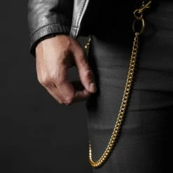 Collin Rowe Gold-Tone Wallet Chain -MEN WALLETS store rst megashoot wallet 18753 1 1 scaled
