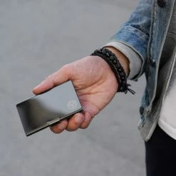 Lucleon Black Steel Cardholder 8 Lucleon Black Steel Cardholder -MEN WALLETS store sdkfjnskjf35352352 1 scaled