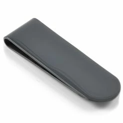 Fort Tempus Black Stainless Steel Money Clip