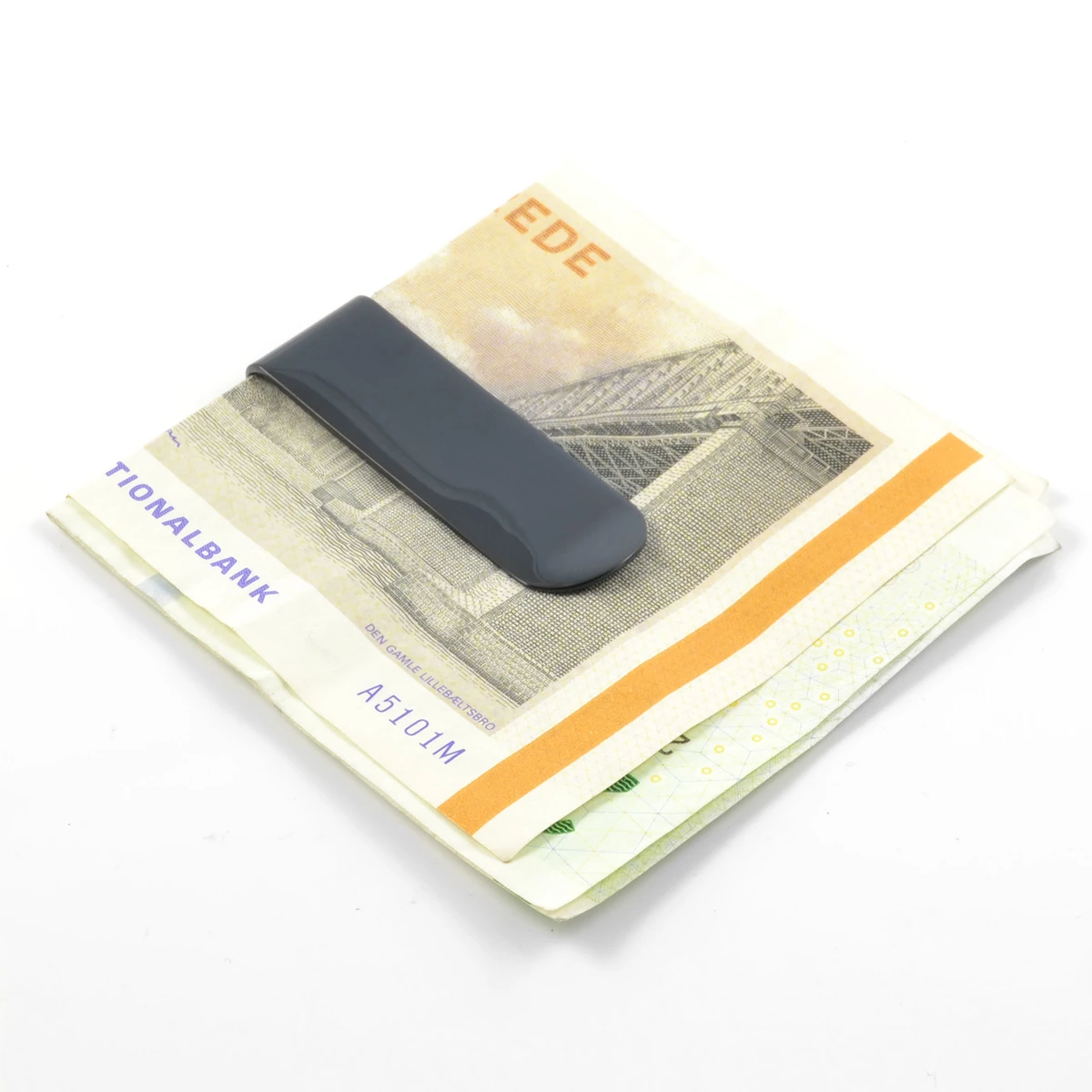 Fort Tempus Black Stainless Steel Money Clip 3 Fort Tempus Black Stainless Steel Money Clip - Image 3