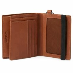 Lucleon Lincoln | Tan Leather RFID-Blocking Wallet with Keyring 9 Lucleon Lincoln | Tan Leather RFID-Blocking Wallet with Keyring -MEN WALLETS store tanlonnie4 1 scaled