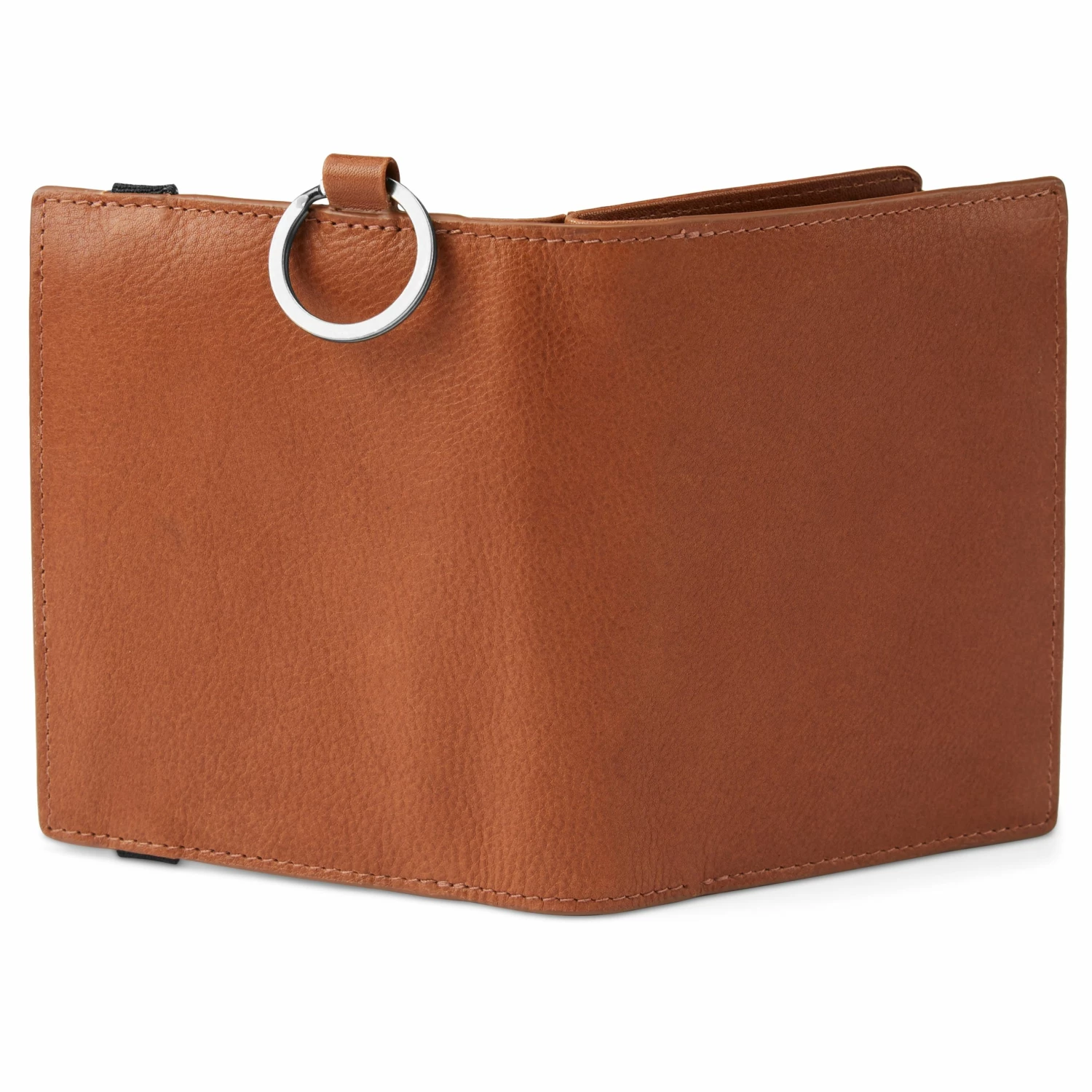 Lucleon Lincoln | Tan Leather RFID-Blocking Wallet with Keyring 5 Lucleon Lincoln | Tan Leather RFID-Blocking Wallet with Keyring - Image 5